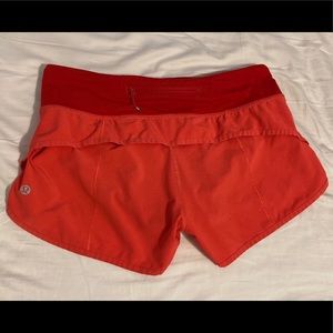 Size 4 Lululemon Speed-Up Shorts